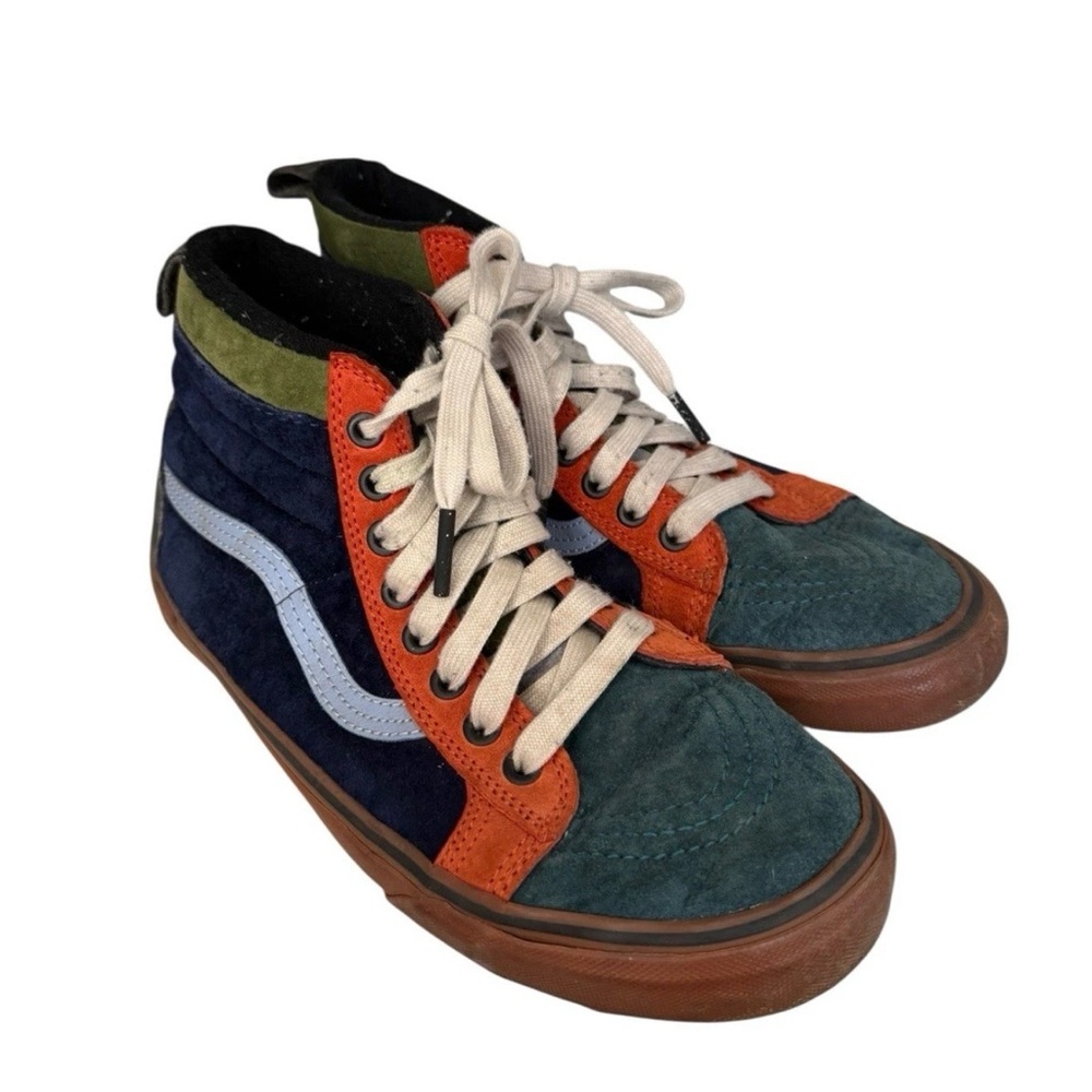 Vans SK8 HI MTE Sneaker Suede Medieval Multicolor High-Top Mens 7/Womens 8.5